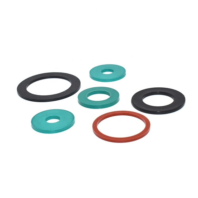 Round Shape Rubber Gasket Silicone NBR FKM Epfm Rubber Sealing Gaskets