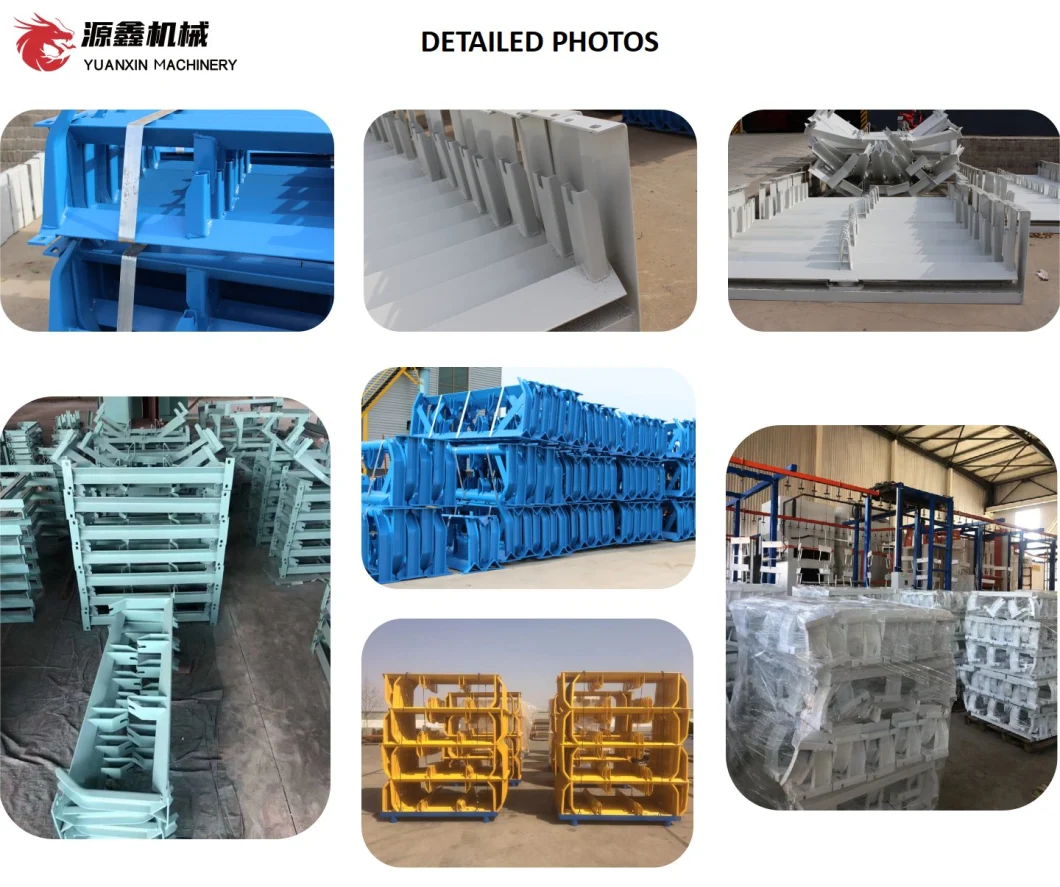 Steel Pipe Conveying Trough Roller Frame, Roller Frame Support