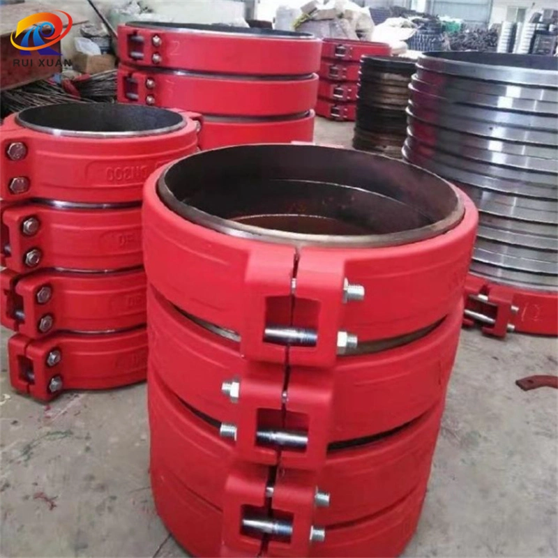 2 1/2 Inch Pipe Rigid Ductile Iron Grooved Coupling for Fire Fighting